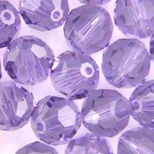 Pour 20 Cristaux Swarovski Elements Original 7mm 7 MM Round Perle Tanzanite