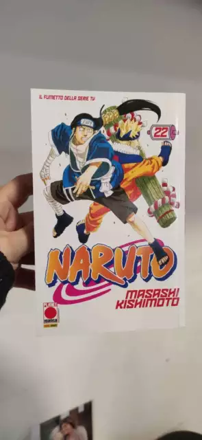 NARUTO- IL MITO -SERIE ROSSA-N° 22 - ristampa- MASASHI KISHIMOTO-MANGA PANINI