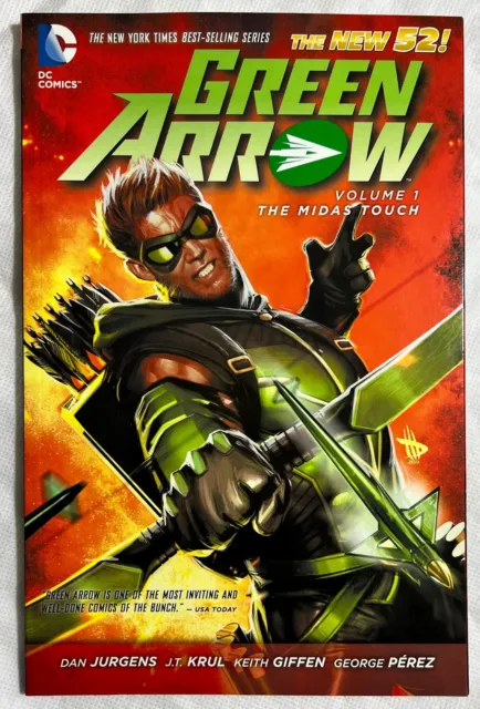 Green Arrow Volume #1 The Midas Touch DC Comics Great NEW Condition 2012