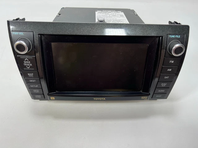 10-13 TOYOTA Sequoia Tundra Navigation GPS JBL Radio Changer CD Player E7026 10-13 TOYOTA Sequoia Tundra Navigation GPS JBL Radio Changer CD Player E7026