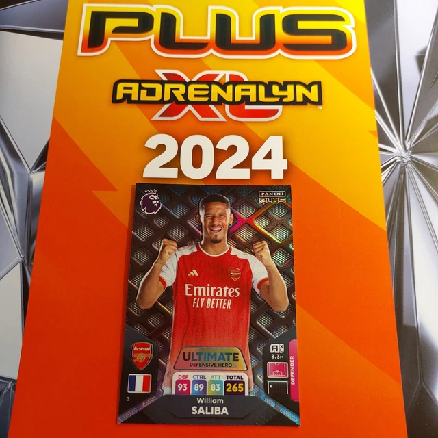 WILLIAM SALIBA Ultimate Card PANINI Plus Adrenalyn XL 2024 Premier