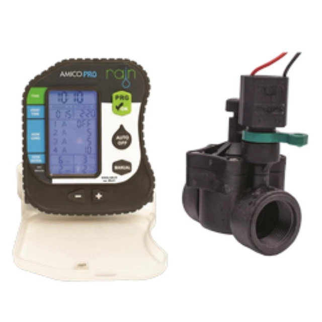 Amico Pro - Centralina A Batteria Per Pozzetto Con Elettrovalvola 1" Irrigazione
