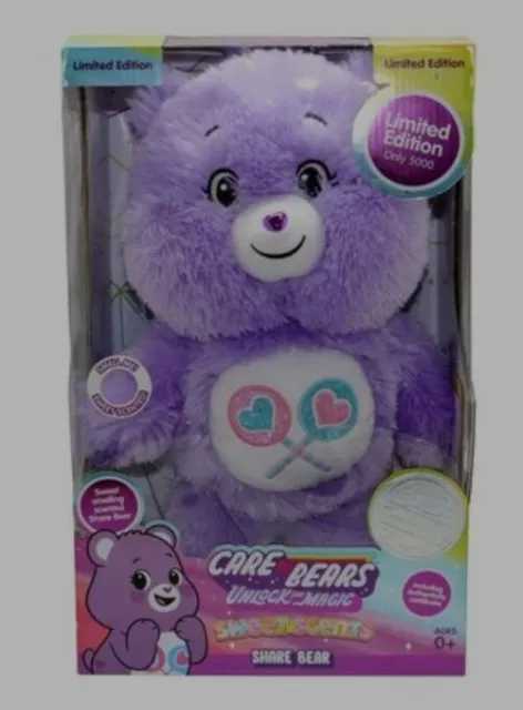 🔥 Limited Edition Carebear SHARE BEAR ONLY 5000 MADE carebears sweet scents