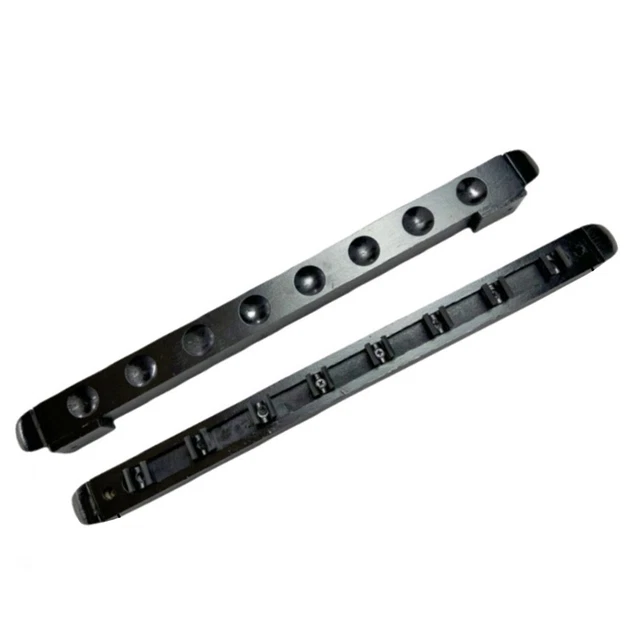 Kit De 6 Supports De Poche Pour Table De Billard - Fixateurs De Filet En Plastique Noir, Pour Remplacer Les Anciens