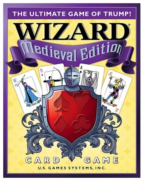 NEW - Wizard® Cardd Game Medieval Edition by U.S. Games System