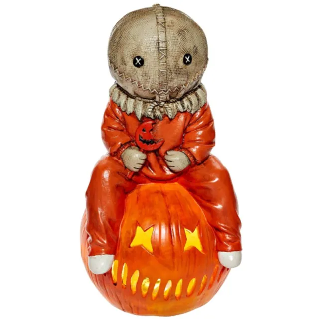 Horror Movie LED Light-Up Michael Myers Statues Pumpkin Trick 'r Treat Sam Clown