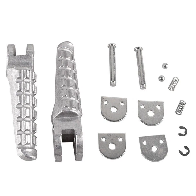 Kit guidatore posteriore adatto per DUCATI Monster 696 796 2009-2013 argento