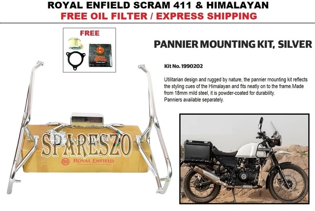 Original Royal Enfield Ersatzteil Royal Enfield Himalayan Pannier Rails Rack & Trafficator Wiring Original Royal Enfield Zubehör