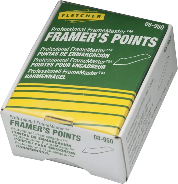 Fletcher-Terry FrameMaster Picture Framing Driver Points (Permanent)