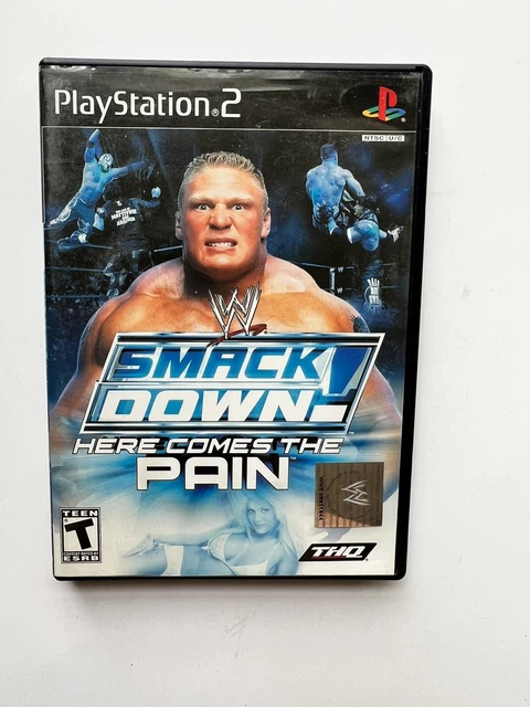 WWE SmackDown Here Comes the Pain (Sony PlayStation 2, 2003) Complete CIB Tested