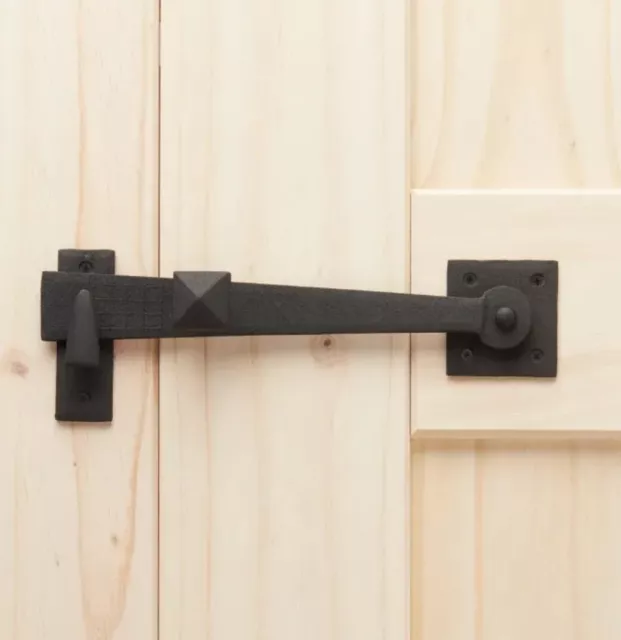 🚨NEW Signature Hardware RUSTIC HAND-FORGED IRON GATE RIM LATCH