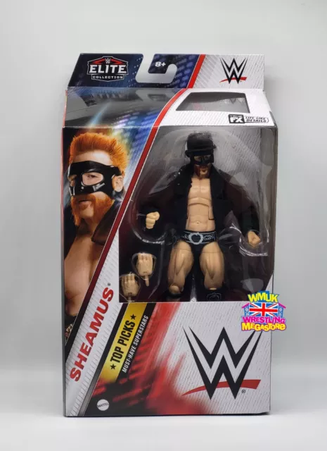 WWF WWE Elite Mattel Wrestling Figure Top Picks Sheamus *Damaged*