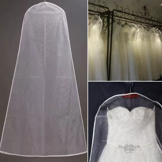 Sac transparent fonctionnel pour robe de mariée robe de mariée rangement et co