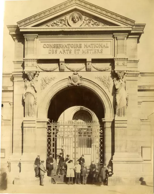 France, Paris, Conservatoire National Des Arts et Métiers  France. Vintage album