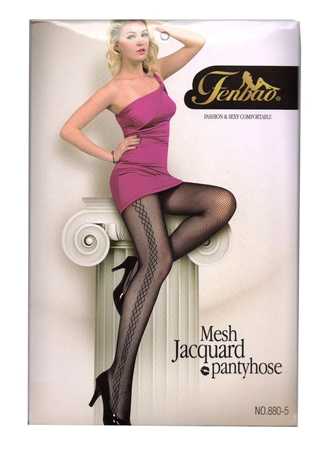 Sexy CALZE COLLANT a rete con decori a rombi lingerie sex fenbao fashion erotico