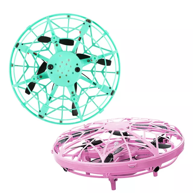 Mini Drone Quad Induction Levitation Hand Operated Helicopter UFO Toy US Ship