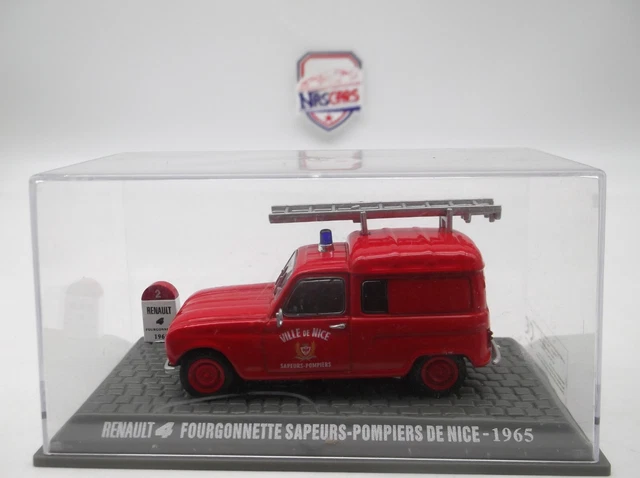 RENAULT JUVAQUATRE FOURGONNETTE Sapeurs-Pompiers De Paris Hachette Ixo 1/43 EUR 9,99 - FR