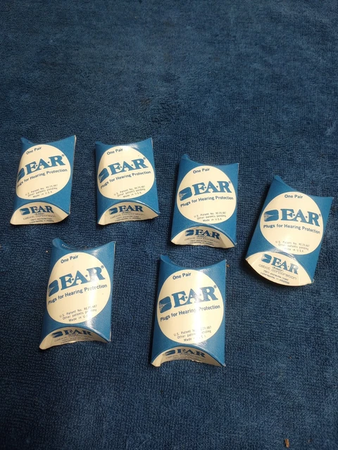 Vintage Cabot Corporation E.A.R Safety Hearing Ear Plugs