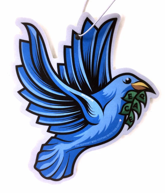 FUNDRAISER FRAGRANCE TREE Peace Dust Vanilla Air Fresh Air Freshener Fresh £4.58 PicClick UK