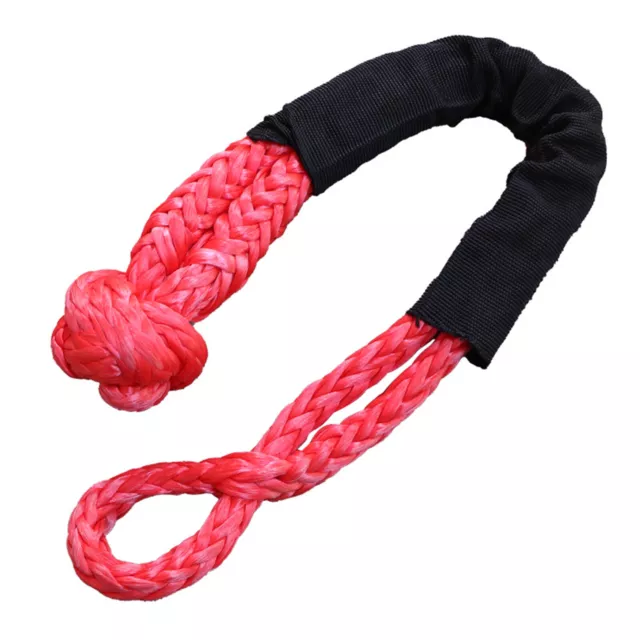 38,000LBS Shackle Tow Winch Rope Straps & Recovery Ring Snatch Block Pulley