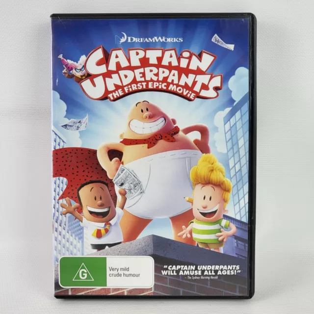 Captain Underpants DVD - First Epic Movie