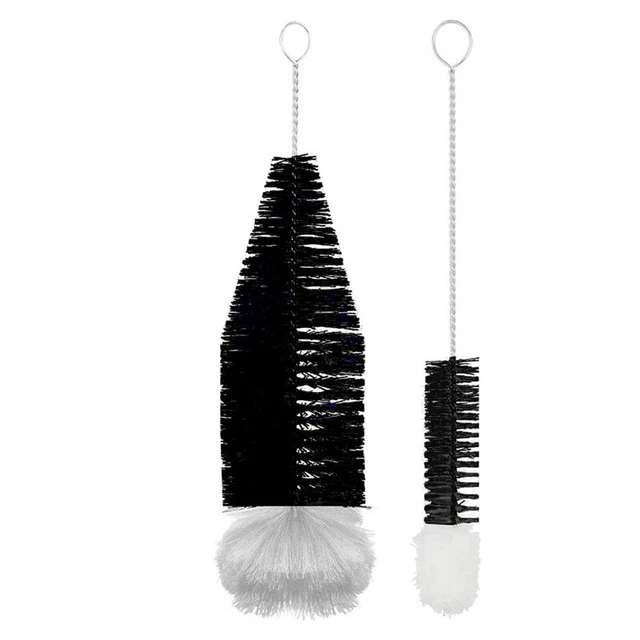 Bottle Brush for Cleaning Brush Glass Bottles,with Wool Head for Baby Bottl C9I9