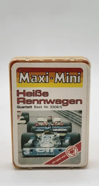 Quartett Maxi Mini Heiße Rennwagen ASS 3306/5