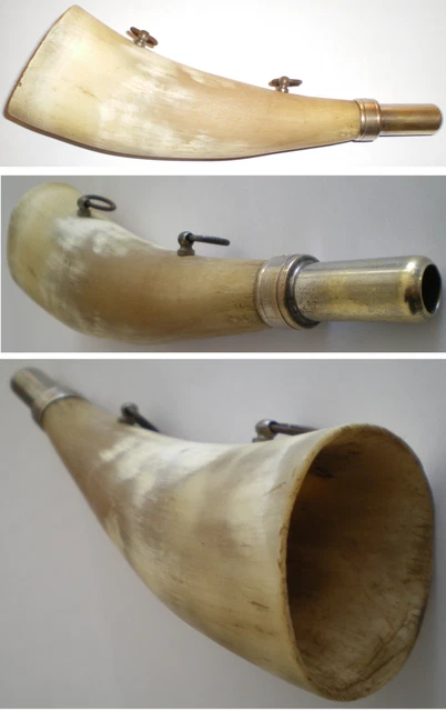 Corne De Chasse Anglaise Vintage – Laiton, Années 1950, Fonctionnelle