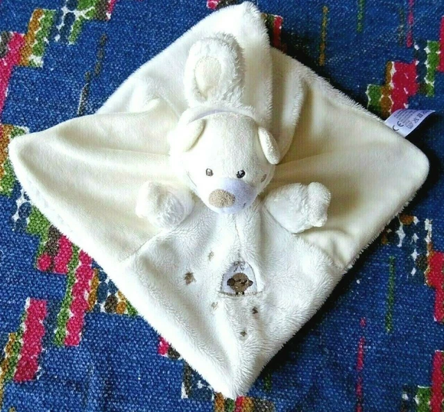 5Pa/ Doudou Plat Simba Ours Deguise Lapin Blanc Cage Oiseau Exc Etat