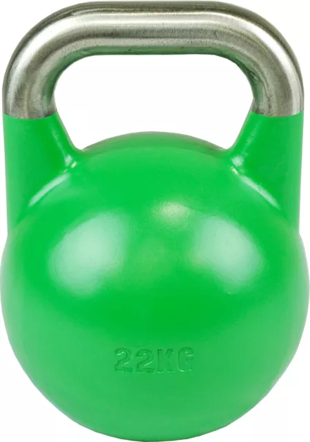 Competition Kettlebell - Steel - Pro Grade - Strength Training 22kg NEW STOCK