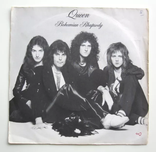 Queen 'Bohemian Rhapsody' 1975 UK 1st Press 7" Vinyl Single Record P/S EMI 2375