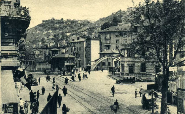 FIUME  (Istria-Croazia). Via Fiumara e Ponte sull'Eneo. Vg. c/fr. ITALIA 1942.