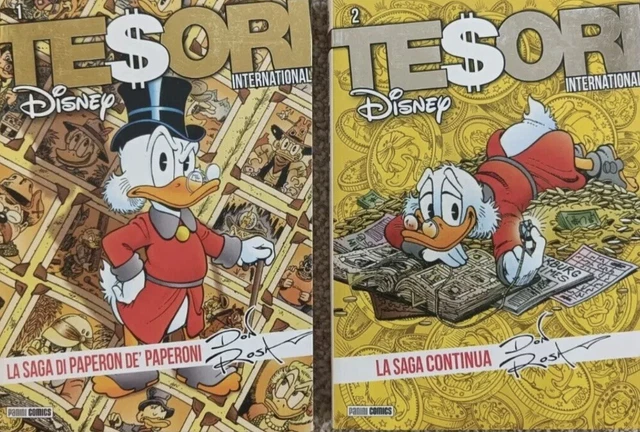 TESORI 1 2 SERIE Completa La Saga Di Paperon De Paperoni Don Rosa EUR tesori-1-2-serie-completa-la-saga-di-paperon-de-paperoni-don-rosa-eur