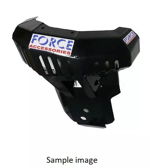 Force Black Bash Plate Fits Yamaha YZ450F 2018+