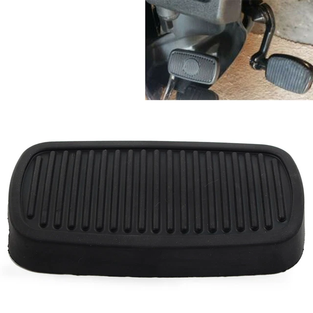 Copertura pedale freno nero gomma per Harley Touring Electra Road Glide