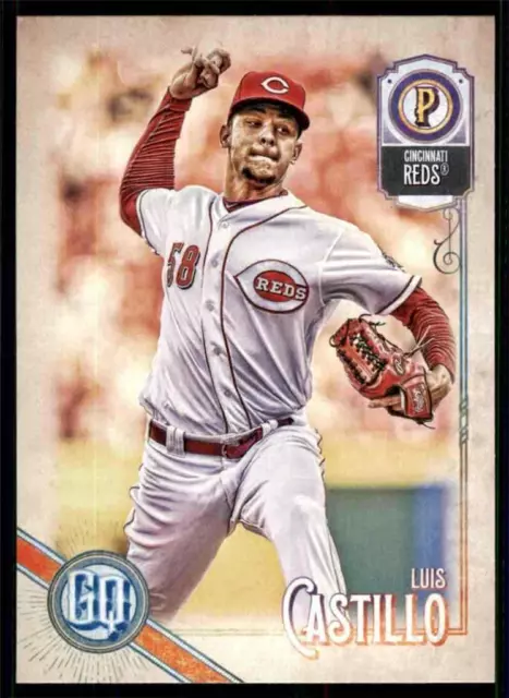 2018 Luis Castillo Cincinnati Reds Topps Gypsy Queen Baseball Card # 207