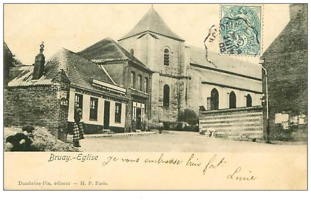 59.BRUAY-EGLISE.n°214.CAFE DE LA MAIRIE