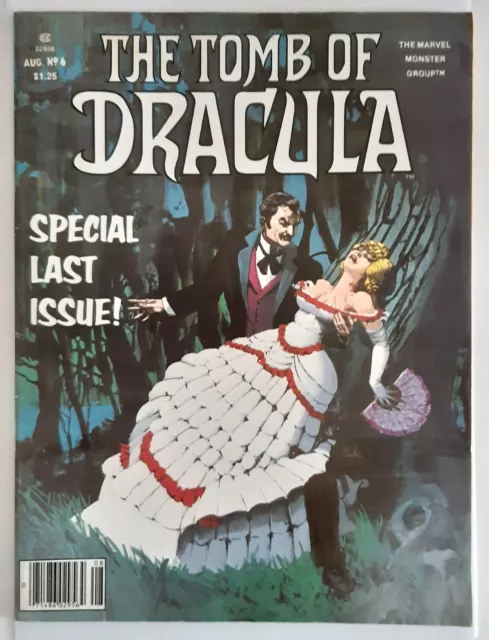 The Tomb Of Dracula - Magazine | Nr 6 (1980) | Last Issue | Z 1- VF-