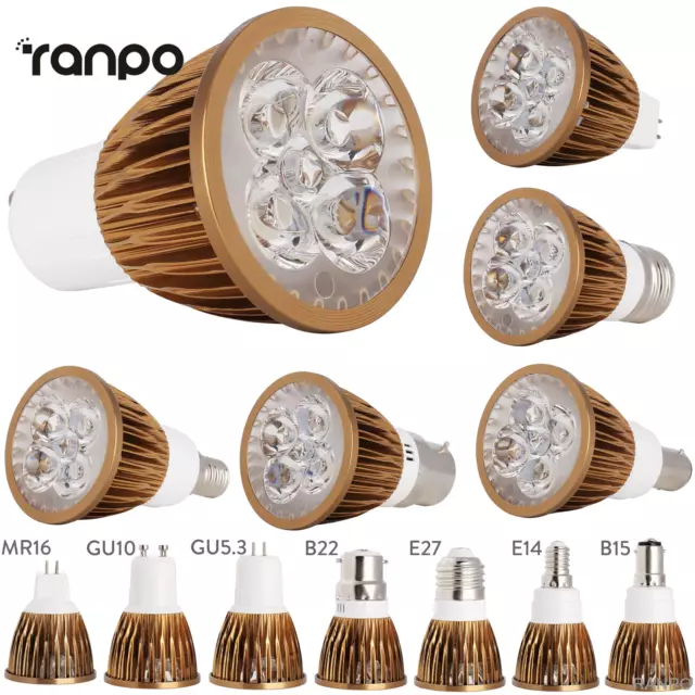 Dimmbare LED-Strahler GU10 MR16 E27 E14 GU5.3 B22 B15 Home 220V 12V Lampen Lampe