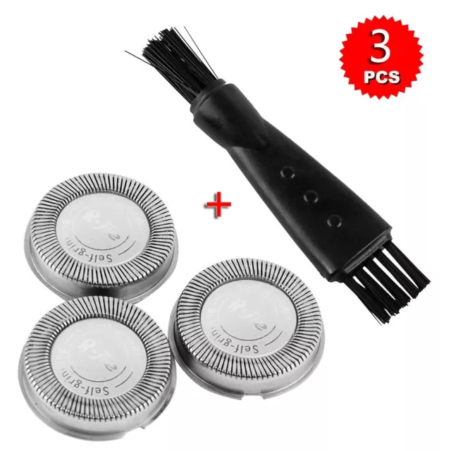 3 Pcs Remplacement rasoir têtes de rasage pour Philips HQ40 HQ55 HQ3 HQ442 HQ6