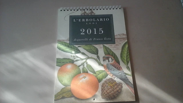 Calendario Erbolario L' Erbolario  Anno 2015  Acquerelli di Franco Testa Nuovo n