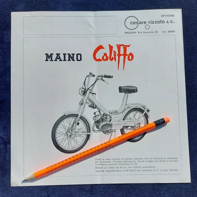 MAINO TURISMO CESARE Rizzato Padova Volantino Publicitario Ciclomotore EUR 20 00 PicClick IT
