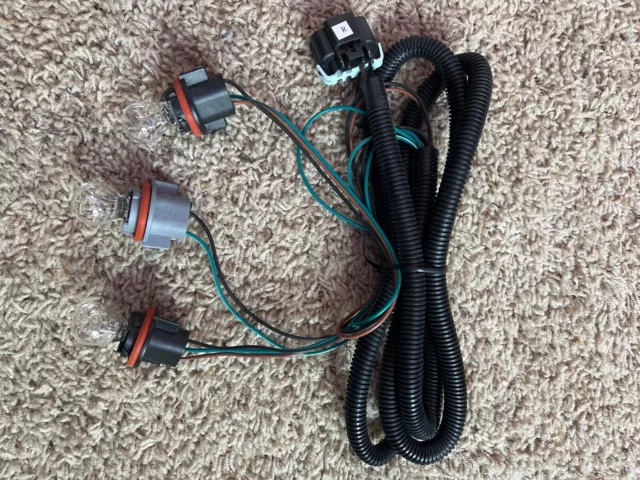 Tail Light Lamp Wiring Harness LH RH Pair for Chevy Silverado Pickup Truck New