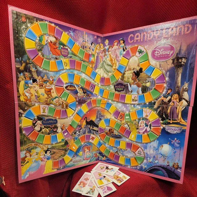 DISNEY PRINCESS PVC Mini Figure CandyLand candy land game belle snow