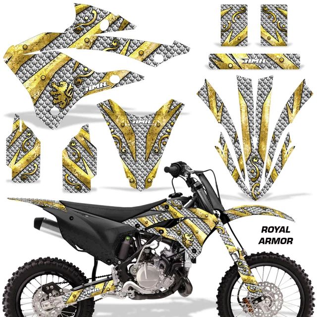 Dirt Bike Adesivi Kit Grafica Adesivo Per Kawasaki KX85 & KX112- 22 -a RARMR Y S