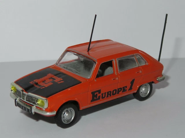 UNIVERSAL HOBBIES UH idem NOREV METAL HO 1/87 RENAULT 16 R16 TL 1969 EUROPE 1