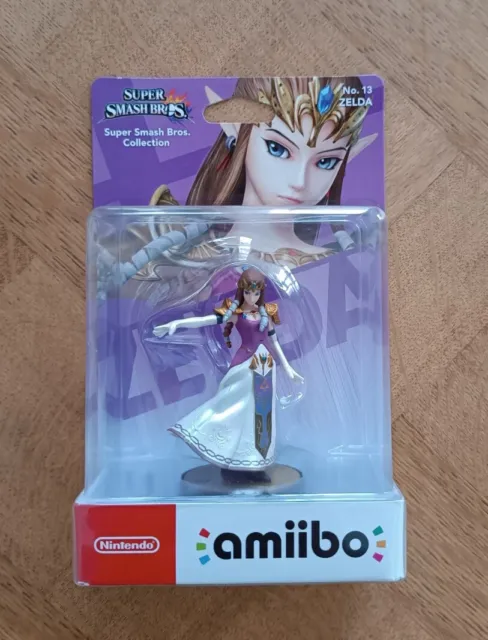 Amiibo figurine Zelda N°13 - Super Smash Bros Nintendo Switch- NEUF EN BOÎTE