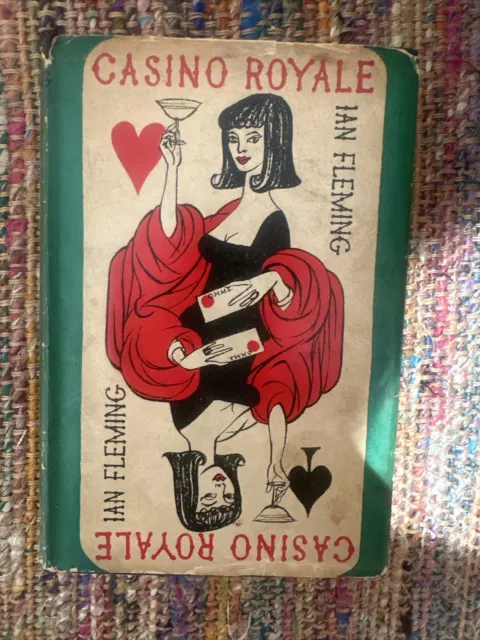 James Bond Casino Royale Ian Fleming 1957 Edition Book