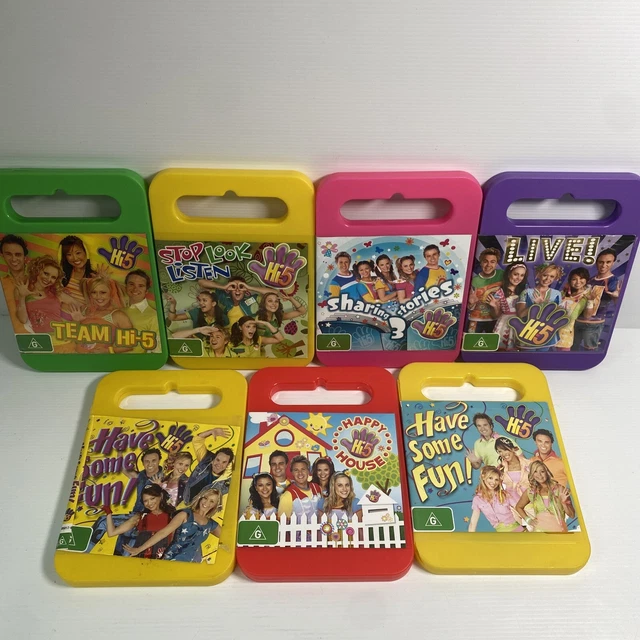 キッズ・ファミリー Hi-5 DVD Hi-5 - DVD Lot Happy House Hey Presto Region 4 Kids Family