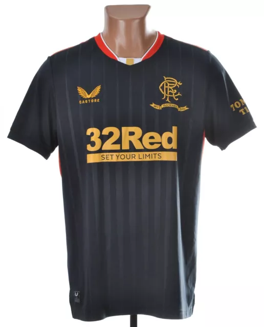 Rangers Scotland 2021/2022 Away Football Shirt Jersey Castore Size M